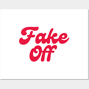 Fake Off-red Posters and Art